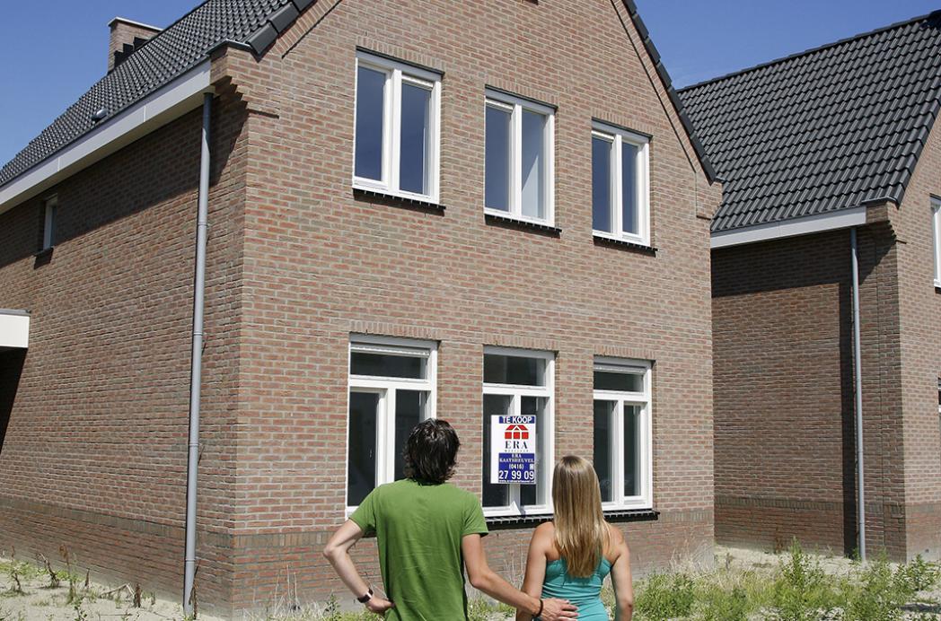 Totale gekte op de woningmarkt lijkt voorbij te zijn