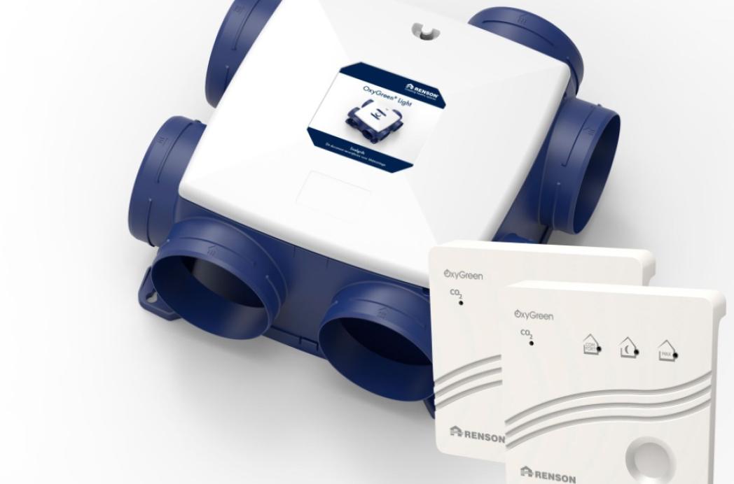Renson OxyGreen Light: de standaard in vraaggestuurd ventileren