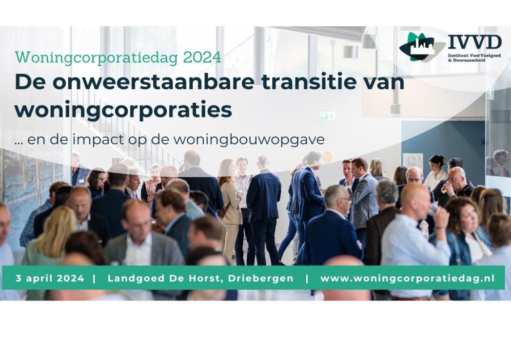 IVVD woningcorporatiedag op 3 april a.s.