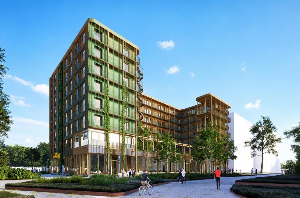 Bundle@Kennispark Enschede: 8-laags houtbouw voor stedelijke woningopgave