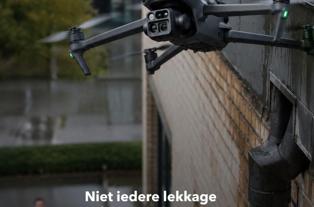 KMZ breidt onderzoeksmogelijkheden uit met drone en thermografie
