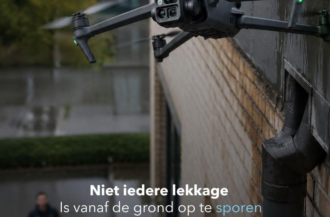 KMZ breidt onderzoeksmogelijkheden uit met drone en thermografie