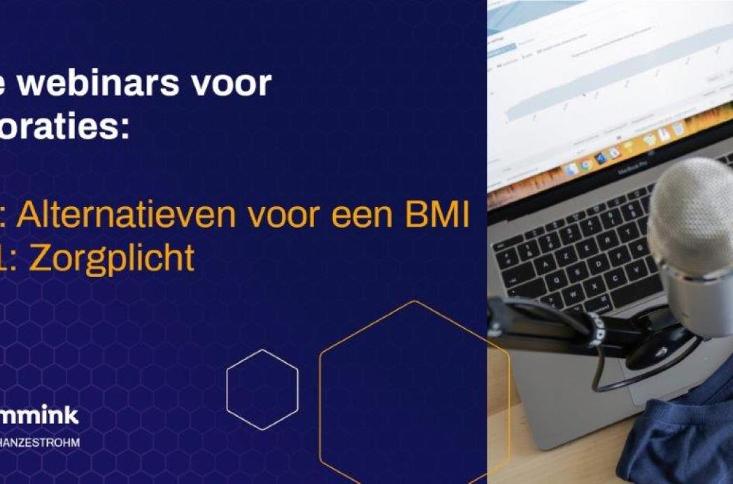 Webinar speciaal voor de corporatiesector georganiseerd door Hemmink