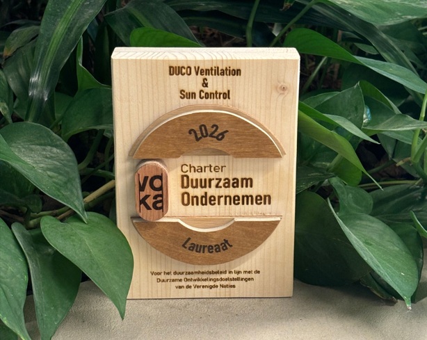 DUCO ontvangt opnieuw het VCDO-certificaat voor duurzaam ondernemen in 2026