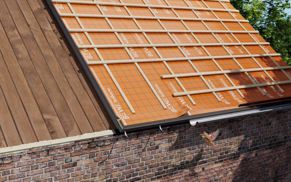 Snellere dakrenovatie met nieuwe na-isolatie van BEWI IsoBouw