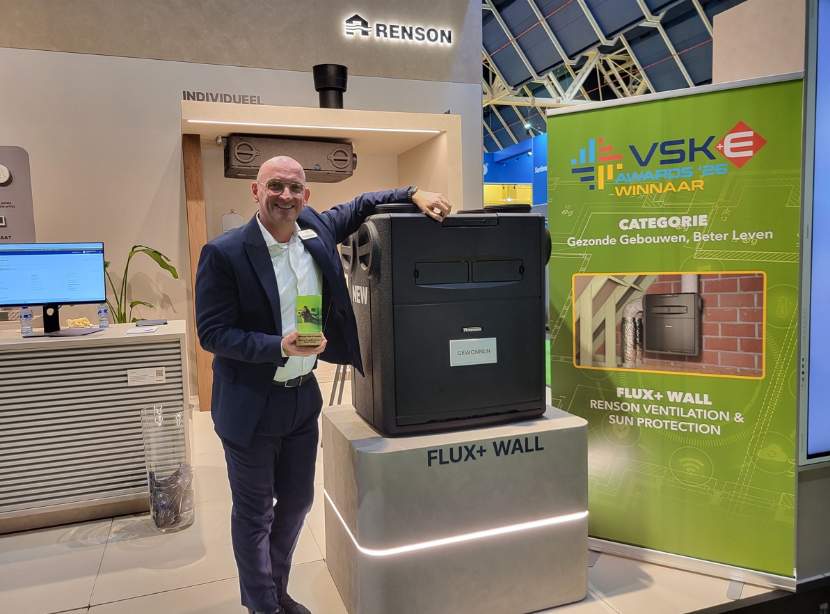 Flux+ Wall bekroond op VSK+E